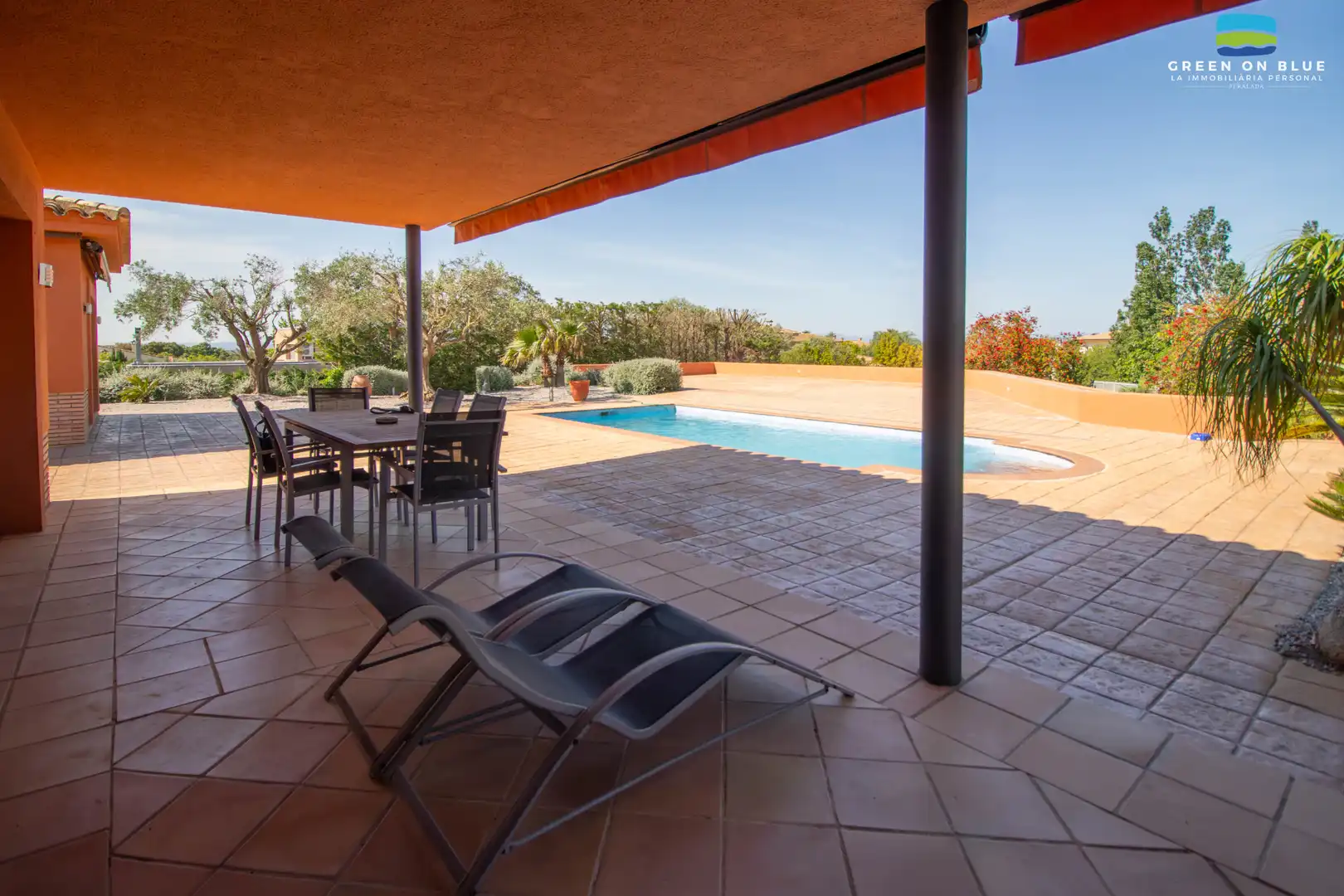 Terraza de Casa o chalet en venta en Peralada con Aire acondicionado, Calefacción y Jardín privado