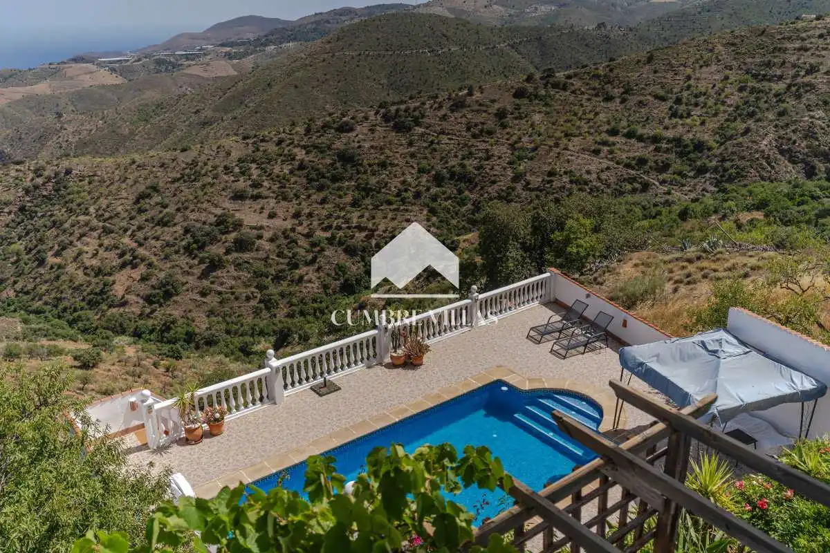 Terrassa de Casa o xalet en venda en Lújar amb Jardí privat, Terrassa i Internet