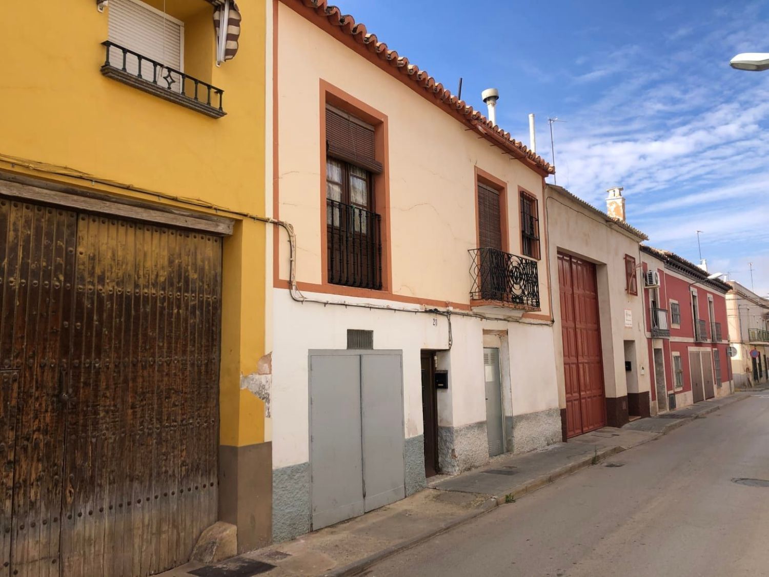 Exterior view of Single-family semi-detached for sale in Manzanares