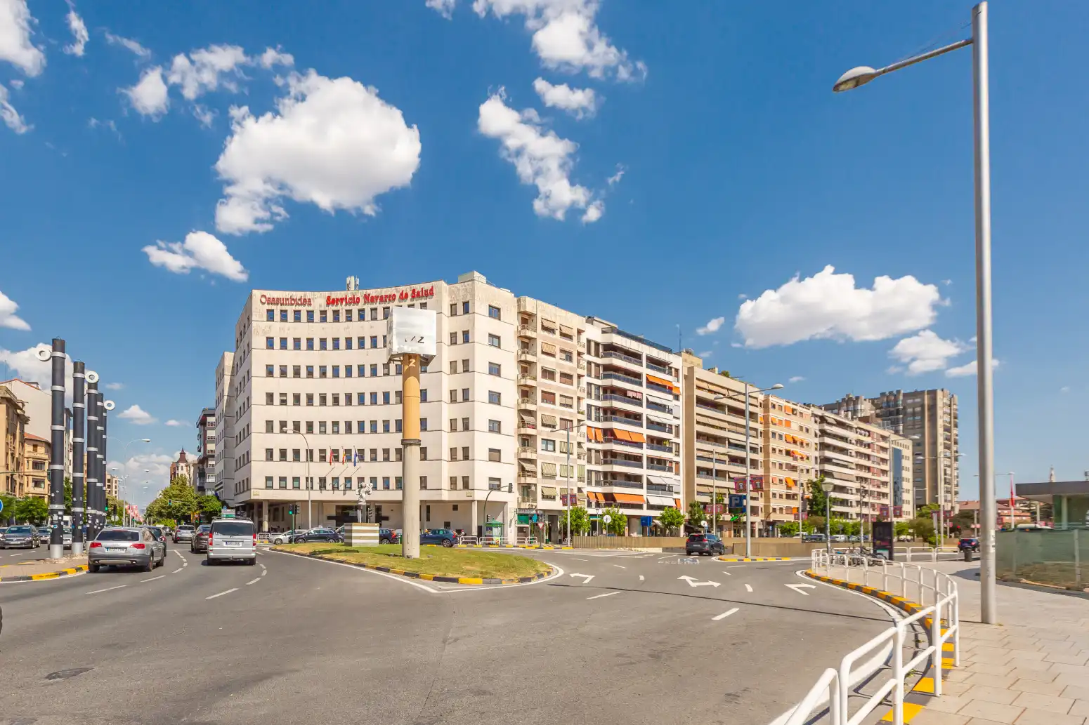 Vista exterior de Piso en venta en  Pamplona / Iruña con Calefacción, Parquet y Terraza