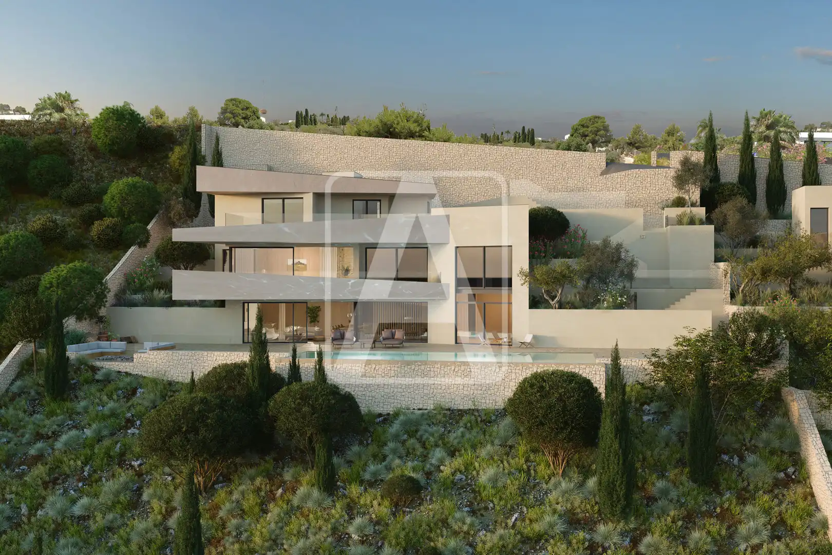Chalet con piscina en venta en La Fustera