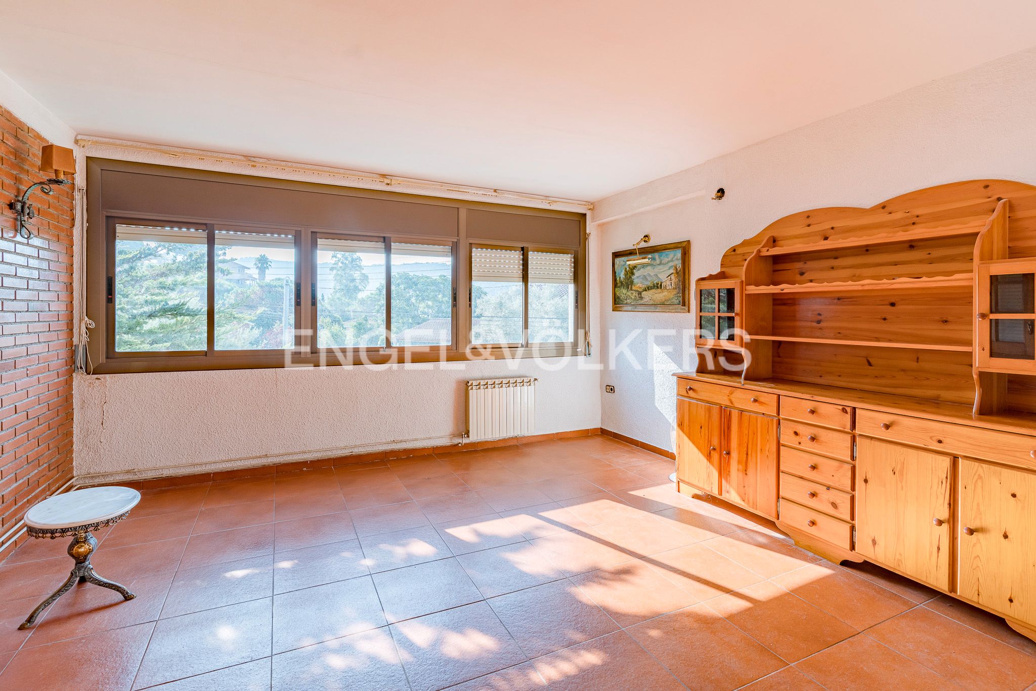 Wohnzimmer von Haus oder Chalet zum verkauf in Vilanova del Vallès mit Heizung, Privatgarten und Schwimmbad