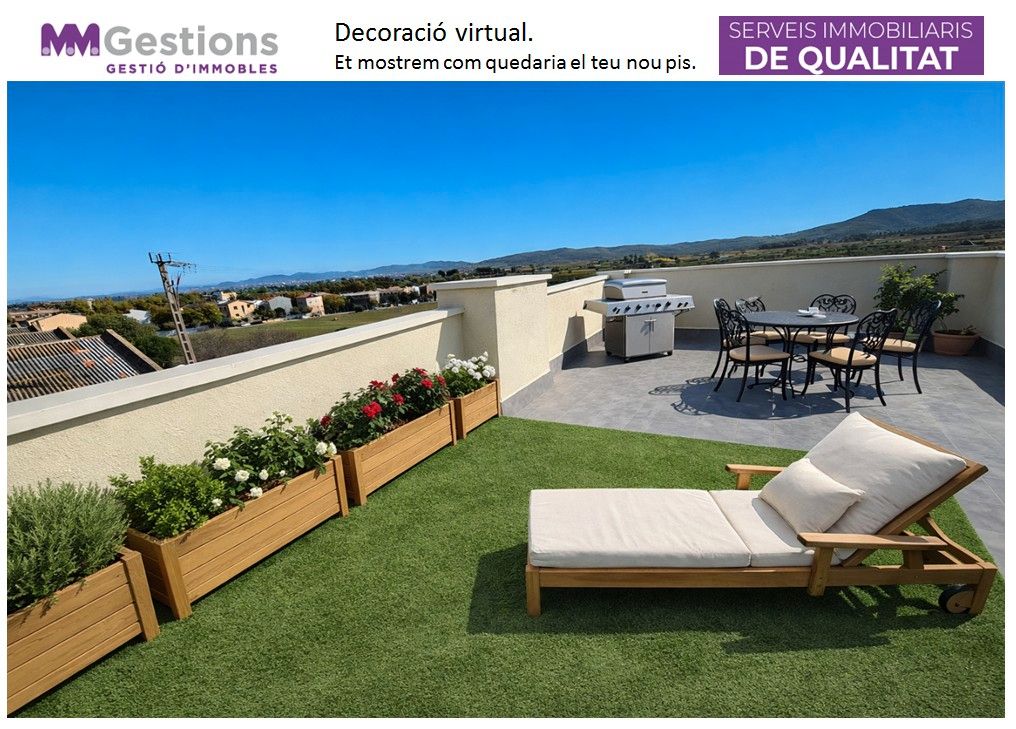 Terrace of Flat for sale in Vilafranca del Penedès  with Air Conditioner, Heating and Terrace