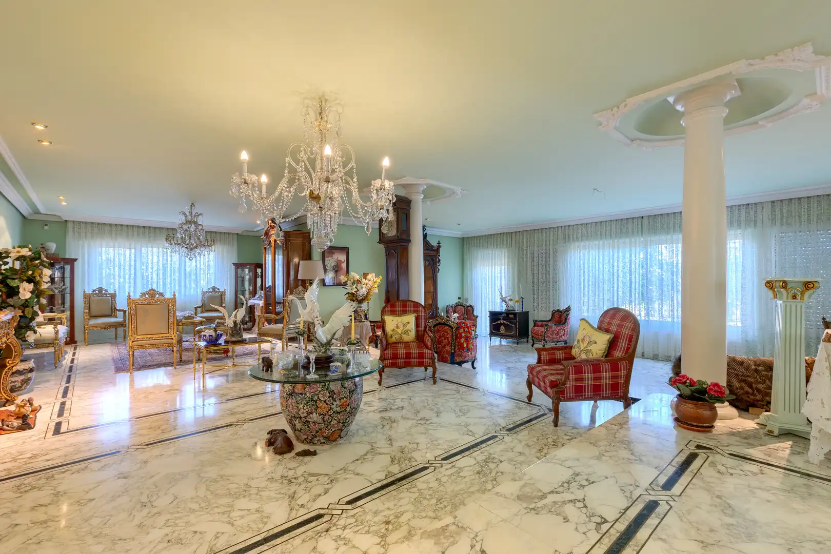 Sala de estar de Casa o chalet en venta en Villalbilla con Aire acondicionado, Calefacción y Jardín privado