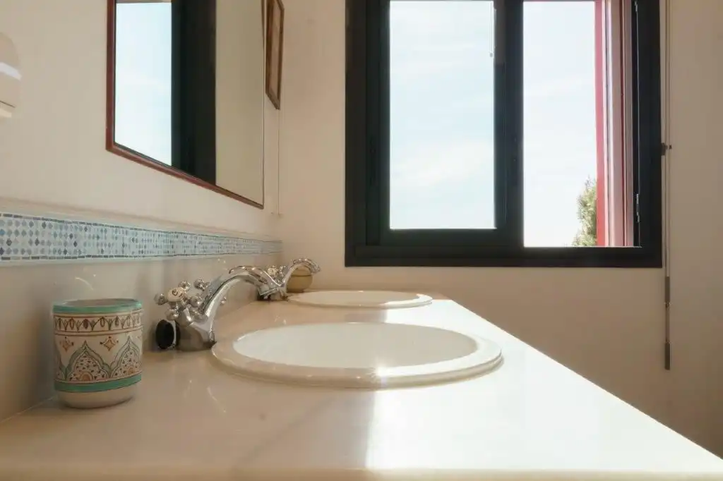 Baño de Casa o chalet en venta en Santiago-Pontones con Aire acondicionado, Jardín privado y Terraza