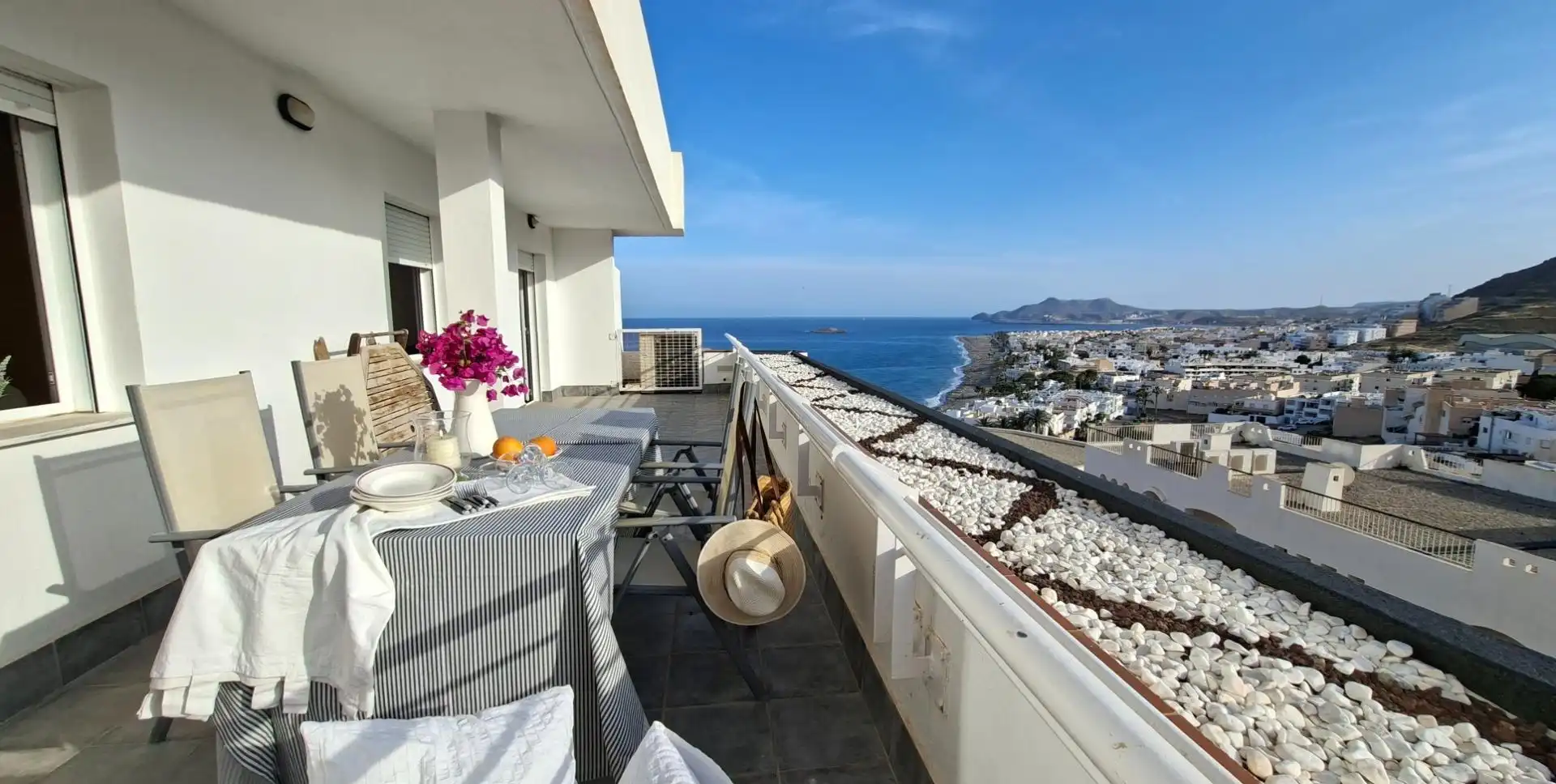 Terraza de Apartamento en venta en Carboneras con Jardín privado, Terraza y Alarma