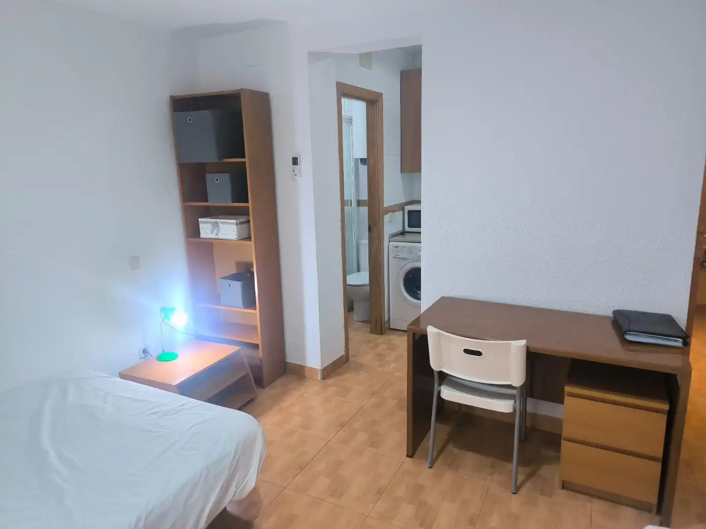 Schlafzimmer von Wohnung zur Miete in Madrid mit Klimaanlage, Heizung und Parkett