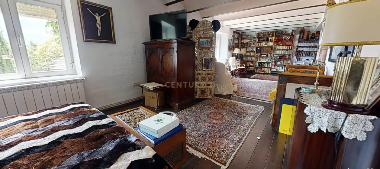 Living room of Houses for sale in Piedrabuena  with Air Conditioner, Private garden and Storage room
