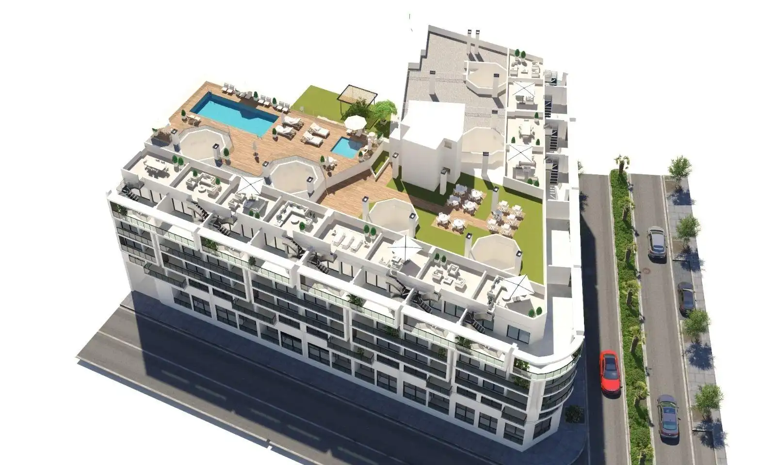 Apartament amb terrassa en venda a Florida - Ciudad de Asís, imagen 14