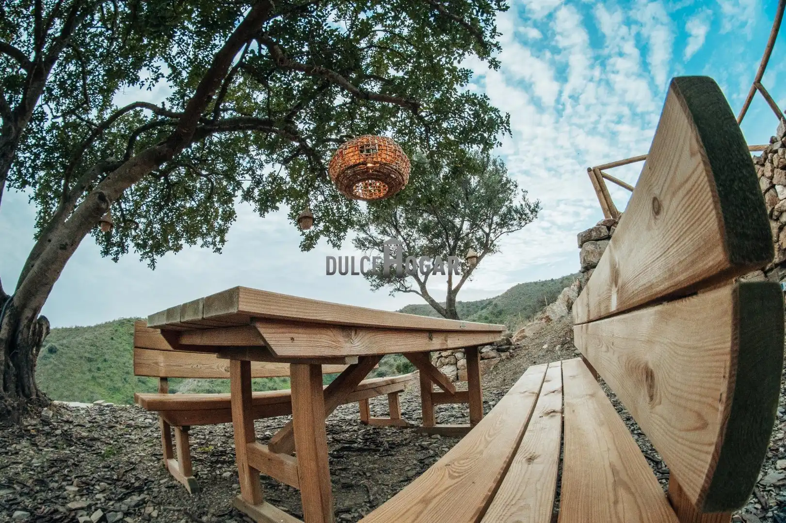 Terraza de Finca rústica en venta en Moclinejo con Aire acondicionado, Calefacción y Jardín privado