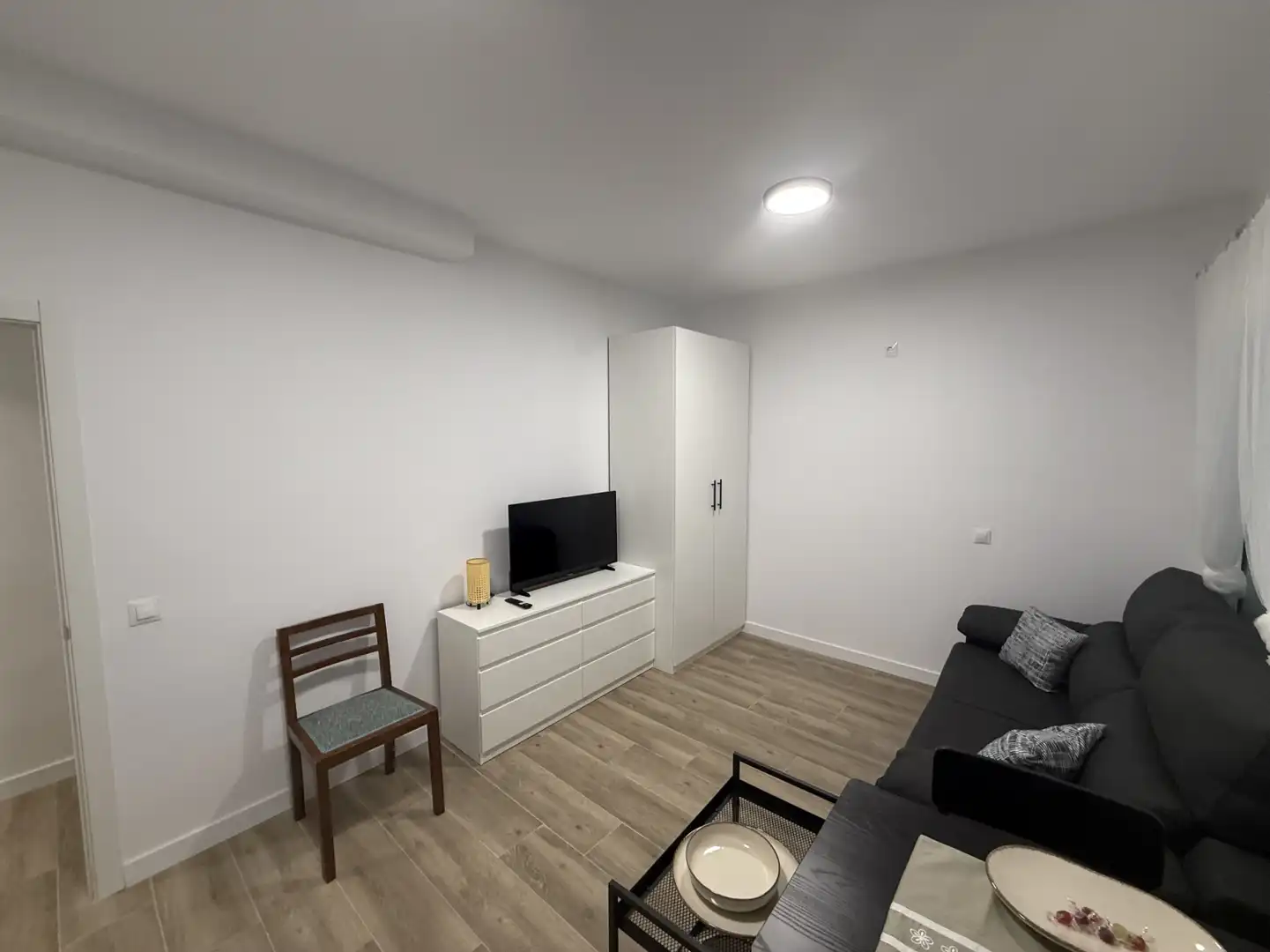 Sala de estar de Piso en venta en Oviedo  con Jardín privado