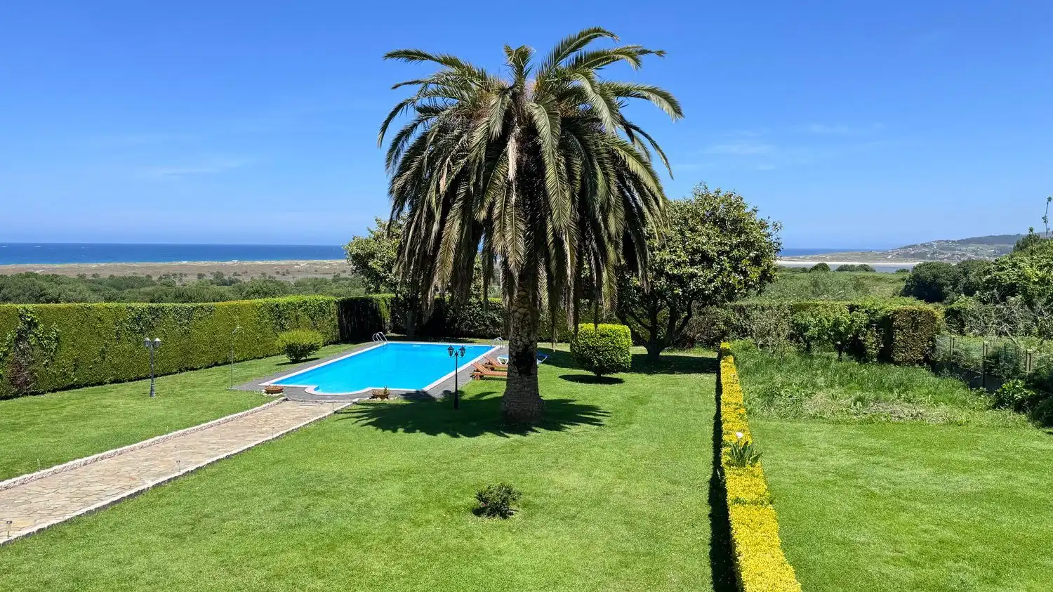Garden of Houses for sale in Carballo  with Heating, Private garden and Swimming Pool
