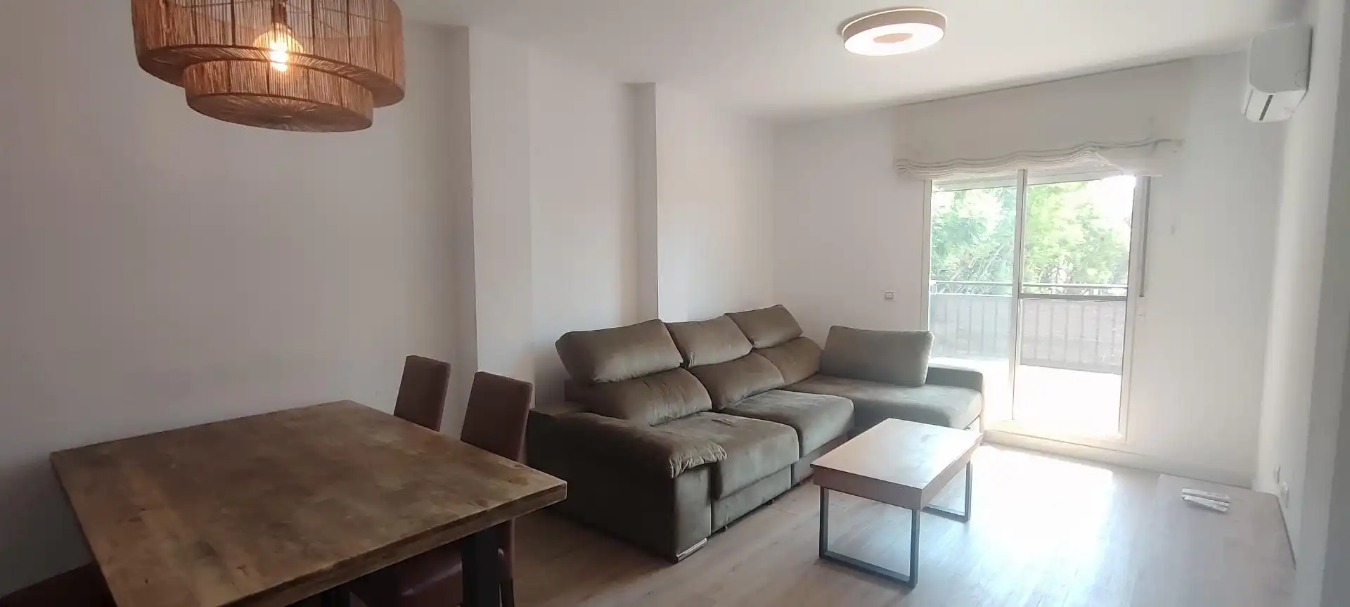 Wohnzimmer von Wohnung zur Miete in Albal mit Klimaanlage, Heizung und Terrasse