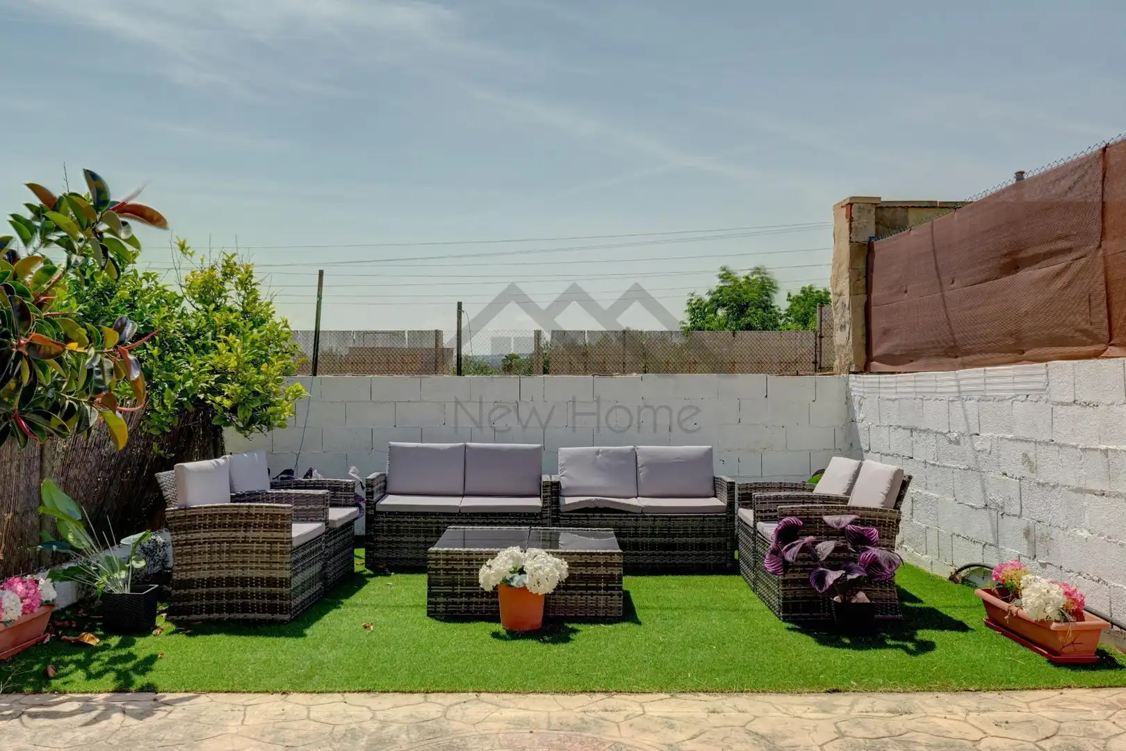 Terrace of Houses for sale in La Pobla de Vallbona  with Air Conditioner, Heating and Private garden