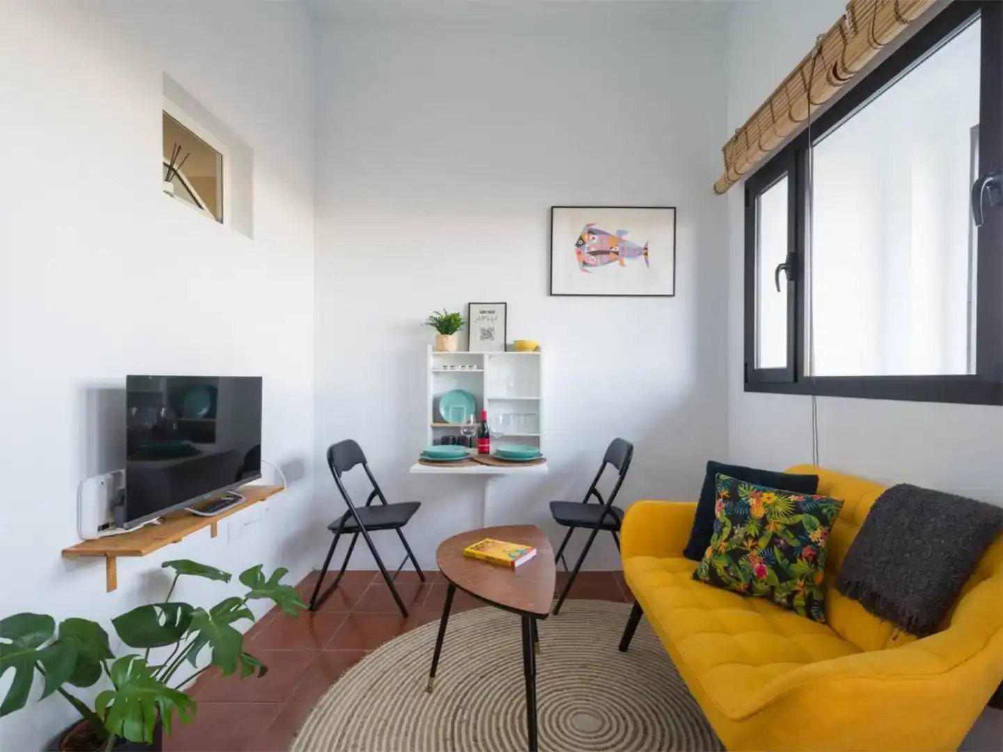 Sala de estar de Casa adosada en venta en Haría con Trastero, Horno y Lavadora