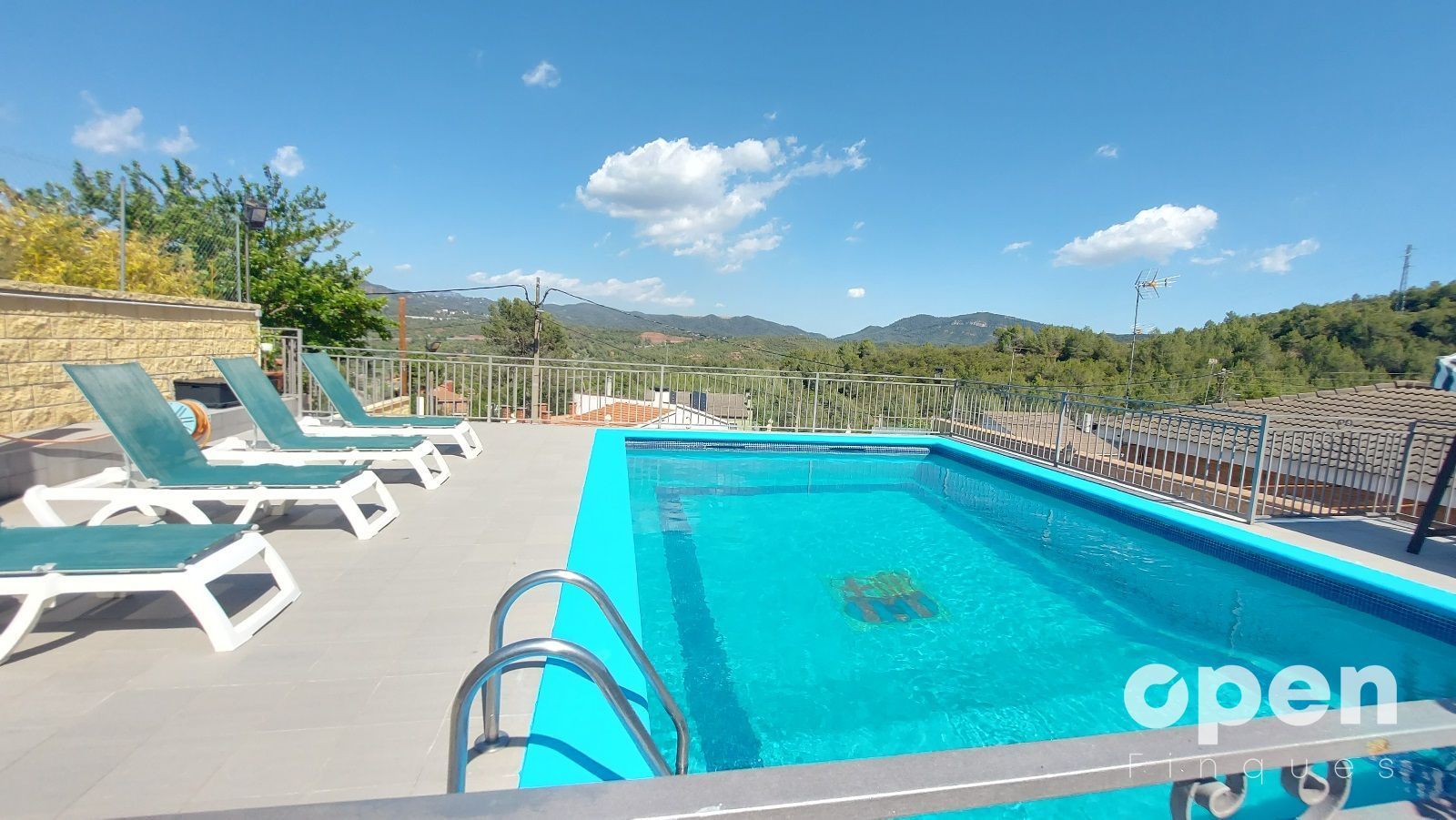 Swimming pool of House or chalet for sale in Vacarisses  with Heating, Terrace and Swimming Pool