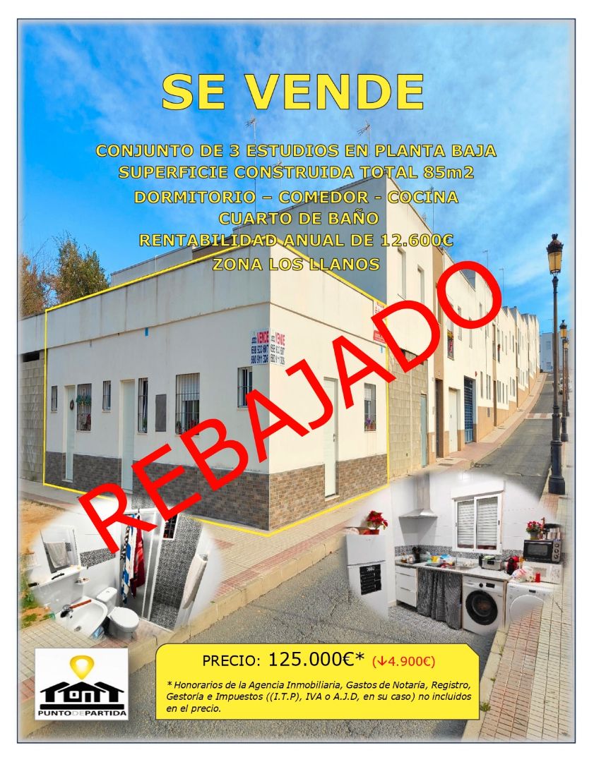 Estudi en venda en Almonte amb Moblat, Rentadora i Microones