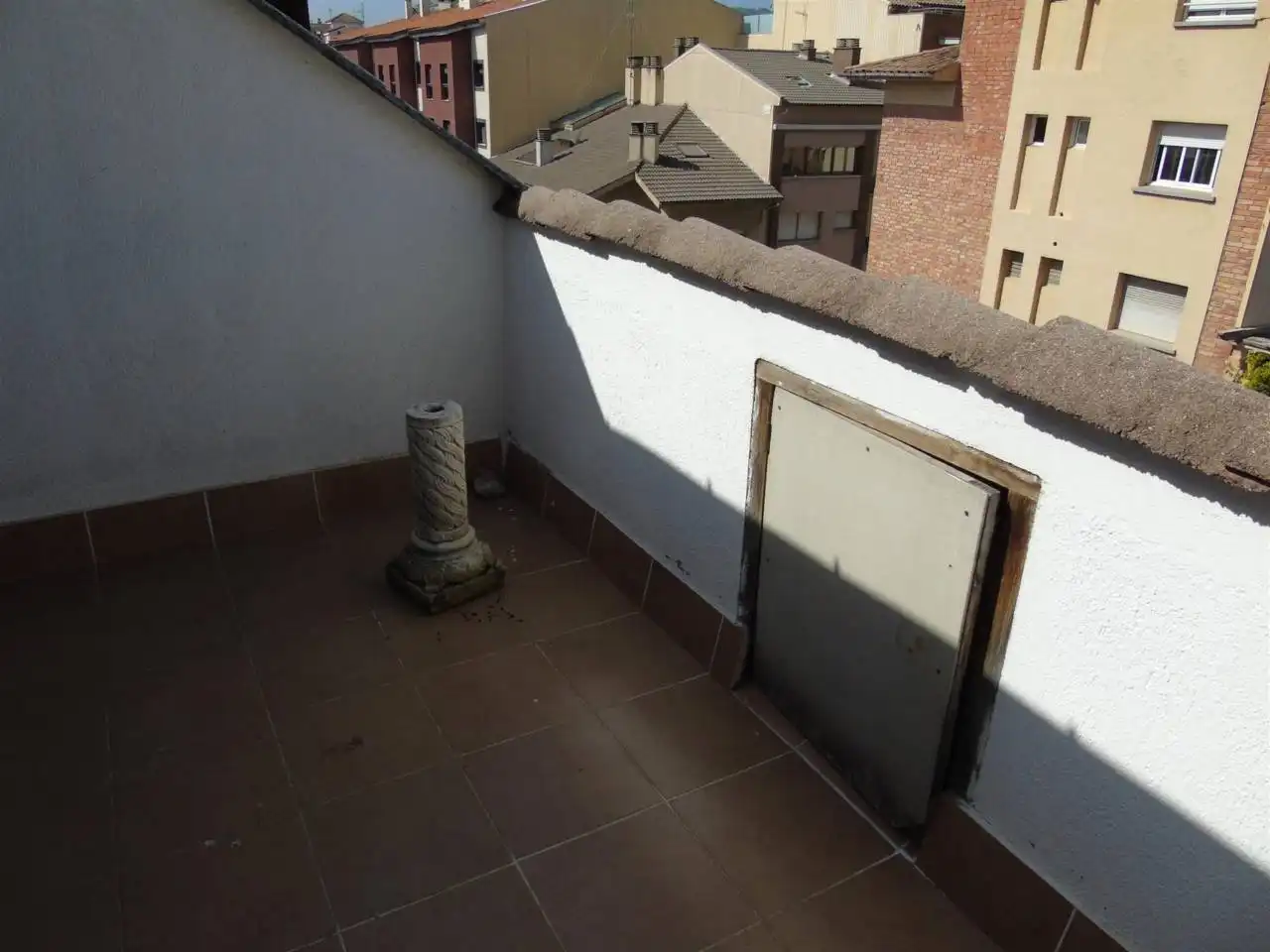 Terraza de Dúplex en venta en Vic con Calefacción, Parquet y Terraza