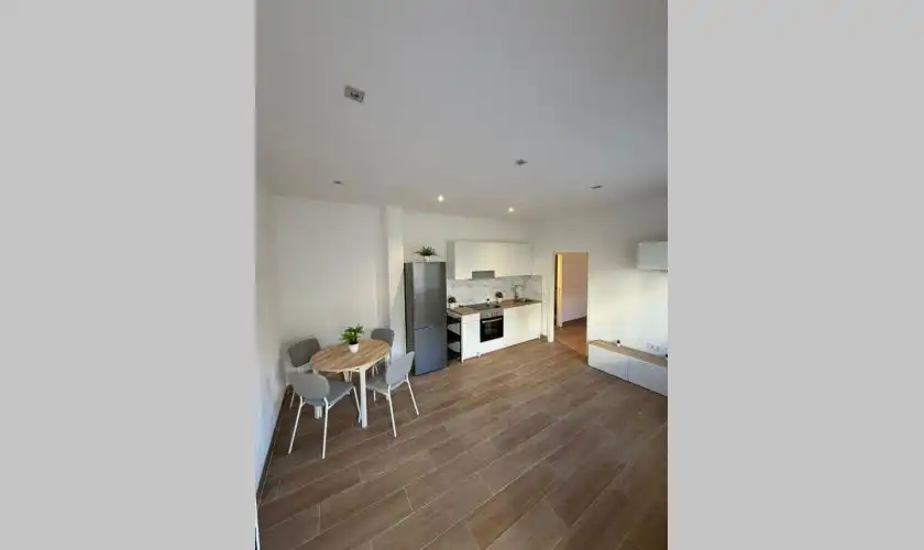 Küche von Wohnung zum Verkauf in Mojácar mit Klimaanlage, Heizung und Terrasse