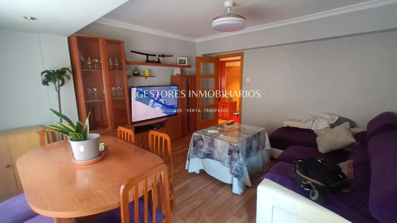 Sala de estar de Piso en venta en Cocentaina con Aire acondicionado, Terraza y Amueblado