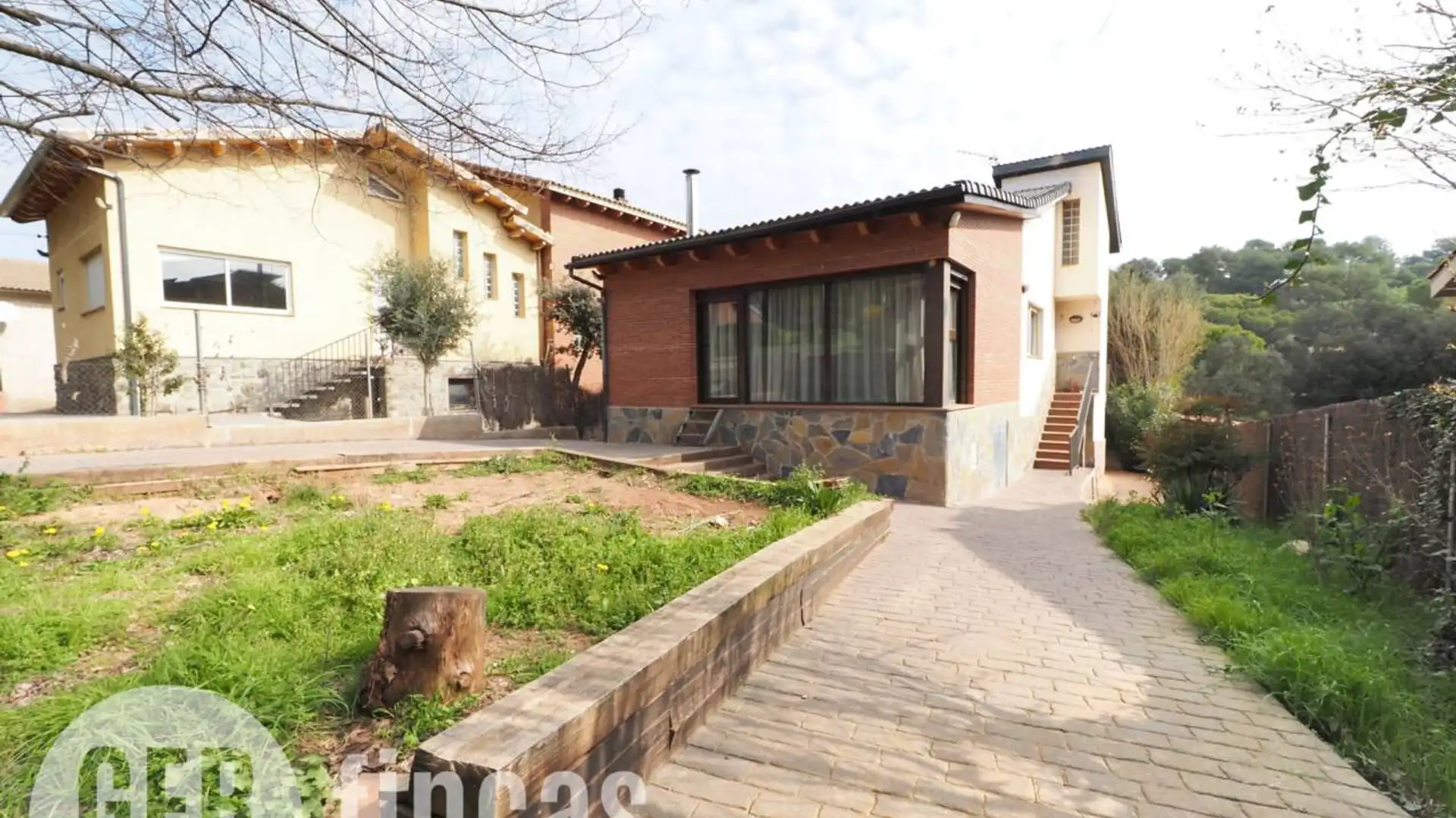 Exterior view of Houses for sale in Vacarisses  with Air Conditioner, Heating and Parquet flooring