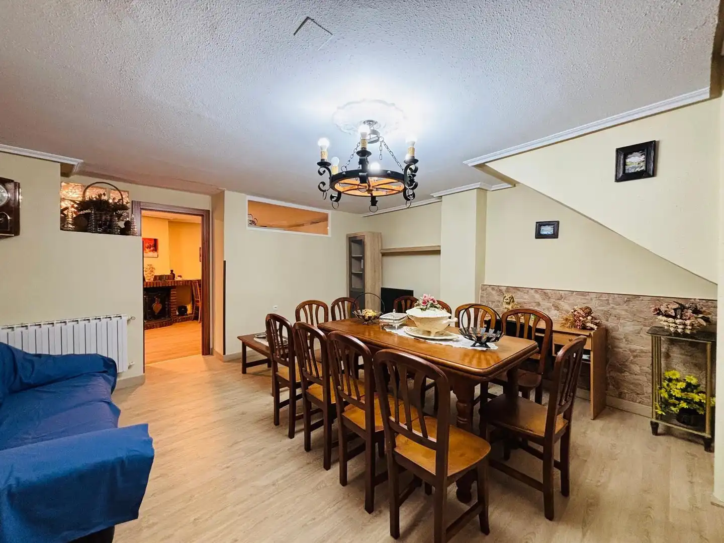Comedor de Apartamento de alquiler en Castropodame con Calefacción y Amueblado