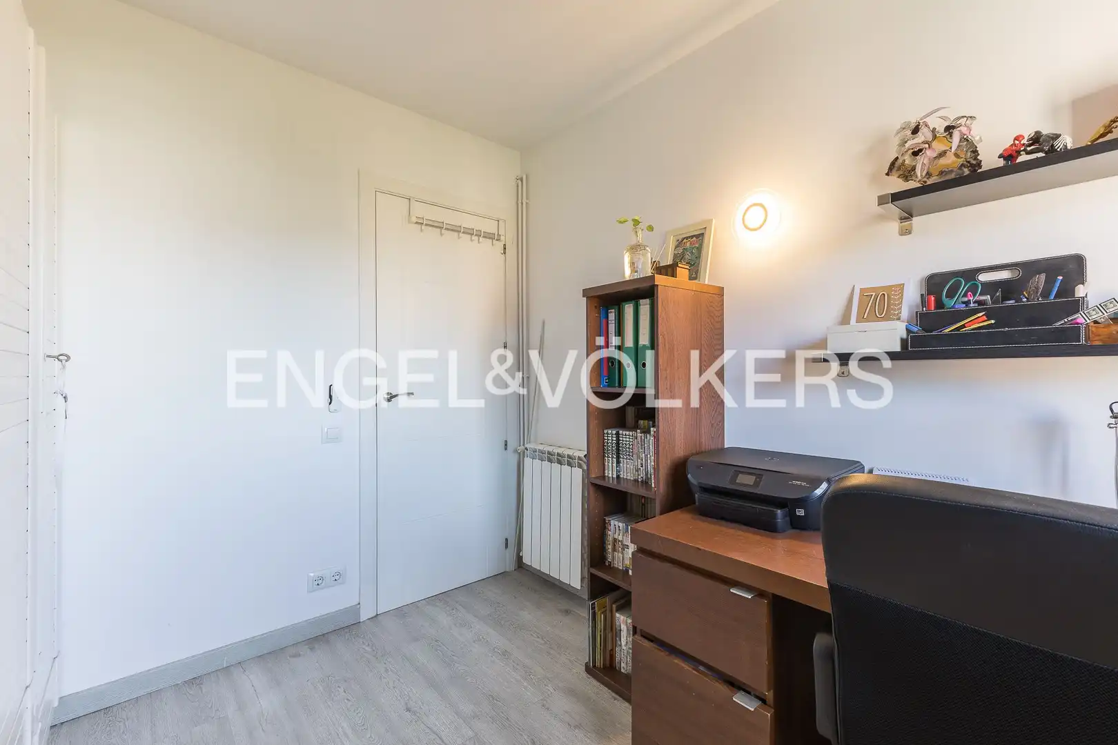 Schlafzimmer von Wohnung zum Verkauf in Esplugues de Llobregat mit Klimaanlage, Heizung und Parkett