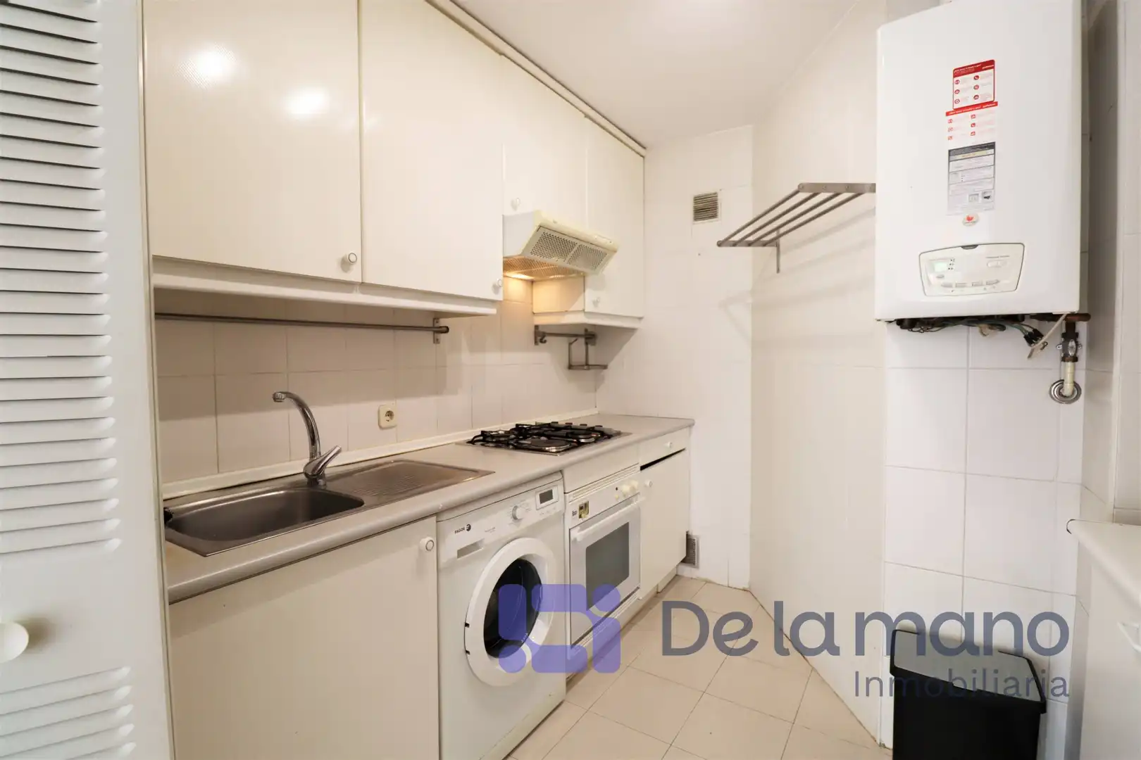 Cocina de Piso de alquiler en Madrid con Calefacción y Parquet