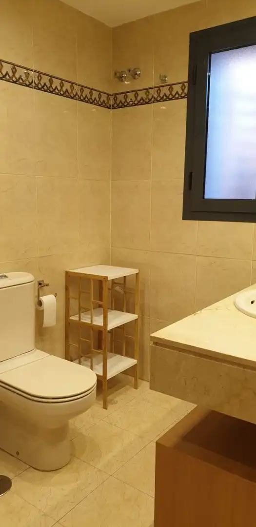 Bathroom of Flat for rent in Alicante / Alacant  with Air Conditioner, Terrace and Furnished