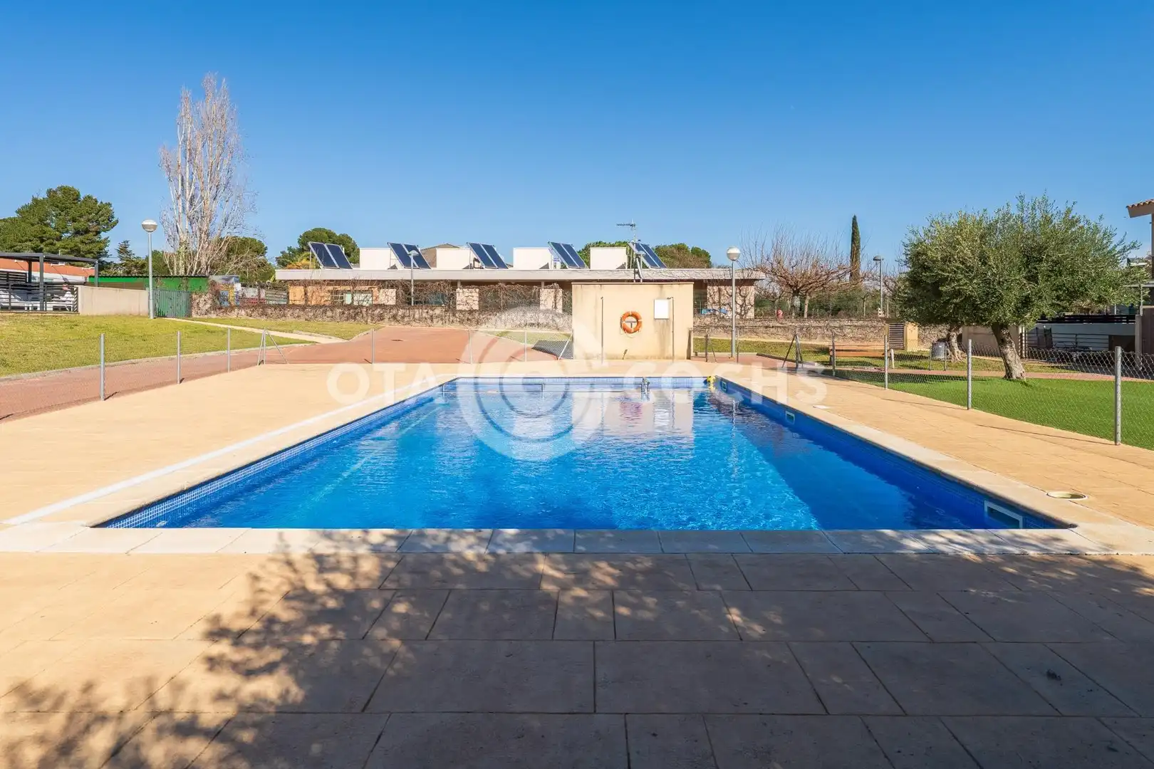 Swimming pool of Detached homes for sale in Montbrió del Camp  with Air Conditioner, Private garden and Terrace