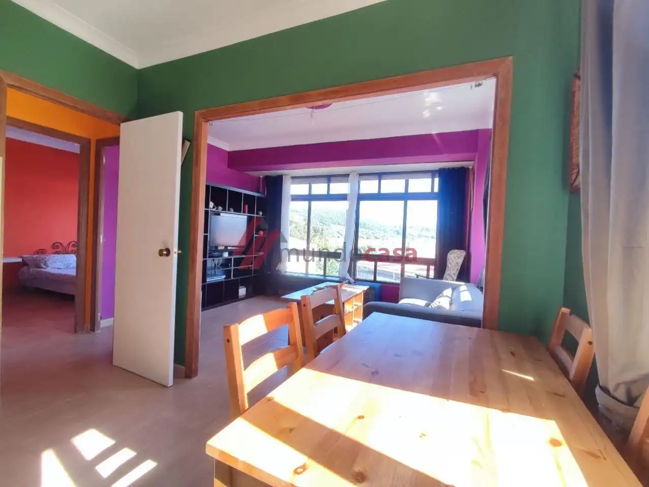 Dining room of Flat for rent in Mugardos  with Heating, Furnished and Pets allowed