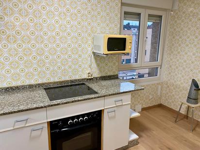 Kitchen of Flat for sale in Gijón   with Heating, Oven and Washing machine