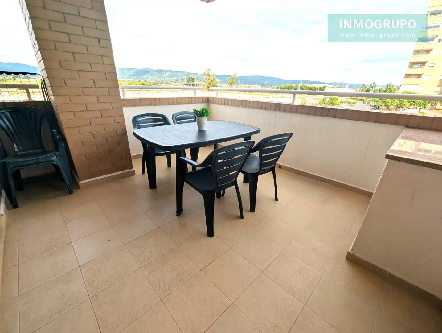 Terraza de Apartamento en venta en Oropesa del Mar / Orpesa con Aire acondicionado, Calefacción y Terraza