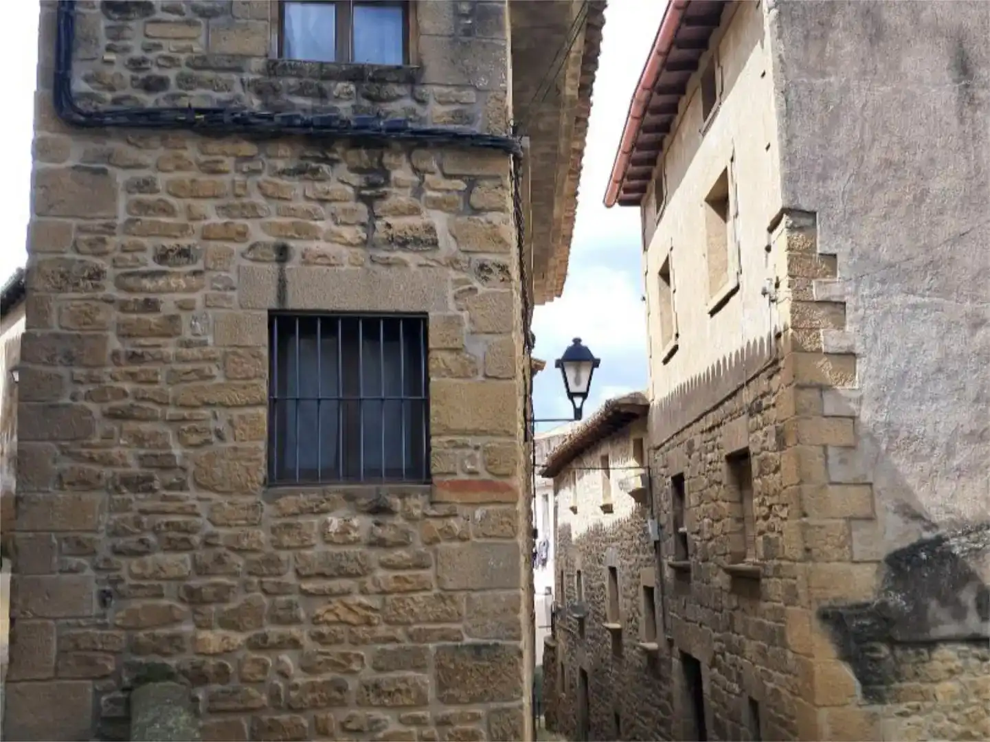 Exterior view of Flat for sale in Uncastillo, Zaragoza