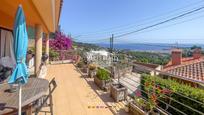 Vista exterior de Casa o xalet en venda en Lloret de Mar amb Aire condicionat, Terrassa i Piscina