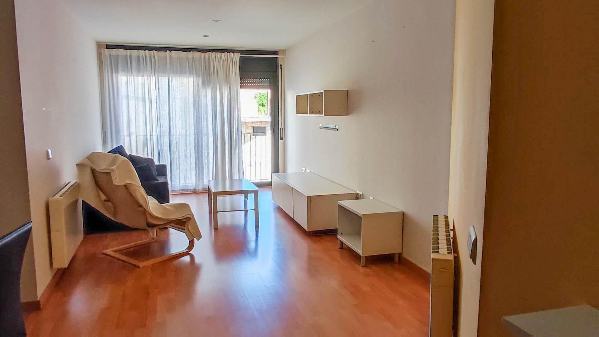 Living room of Flat for sale in Monistrol de Calders  with Heating, Parquet flooring and Terrace