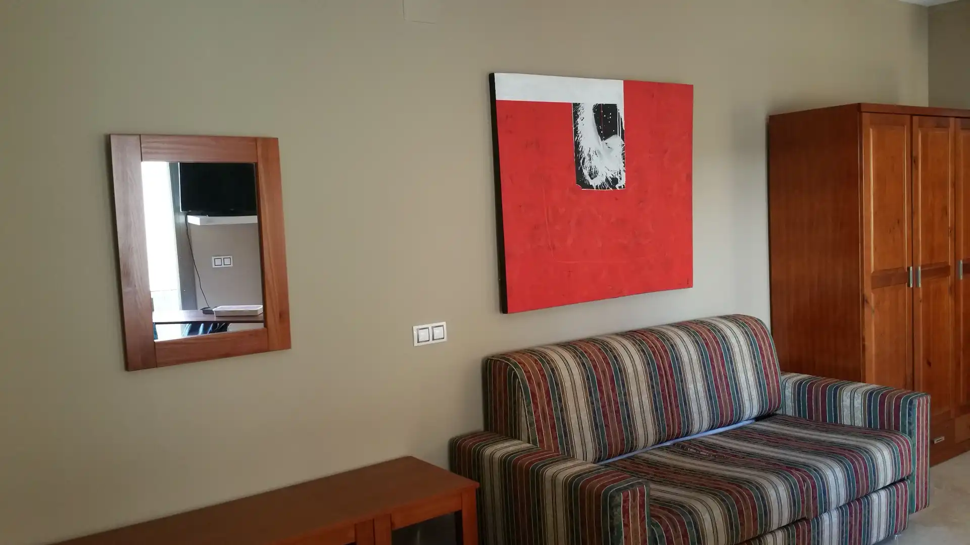 Living room of Study for rent in Málaga  with Furnished, Washing machine and Microwave
