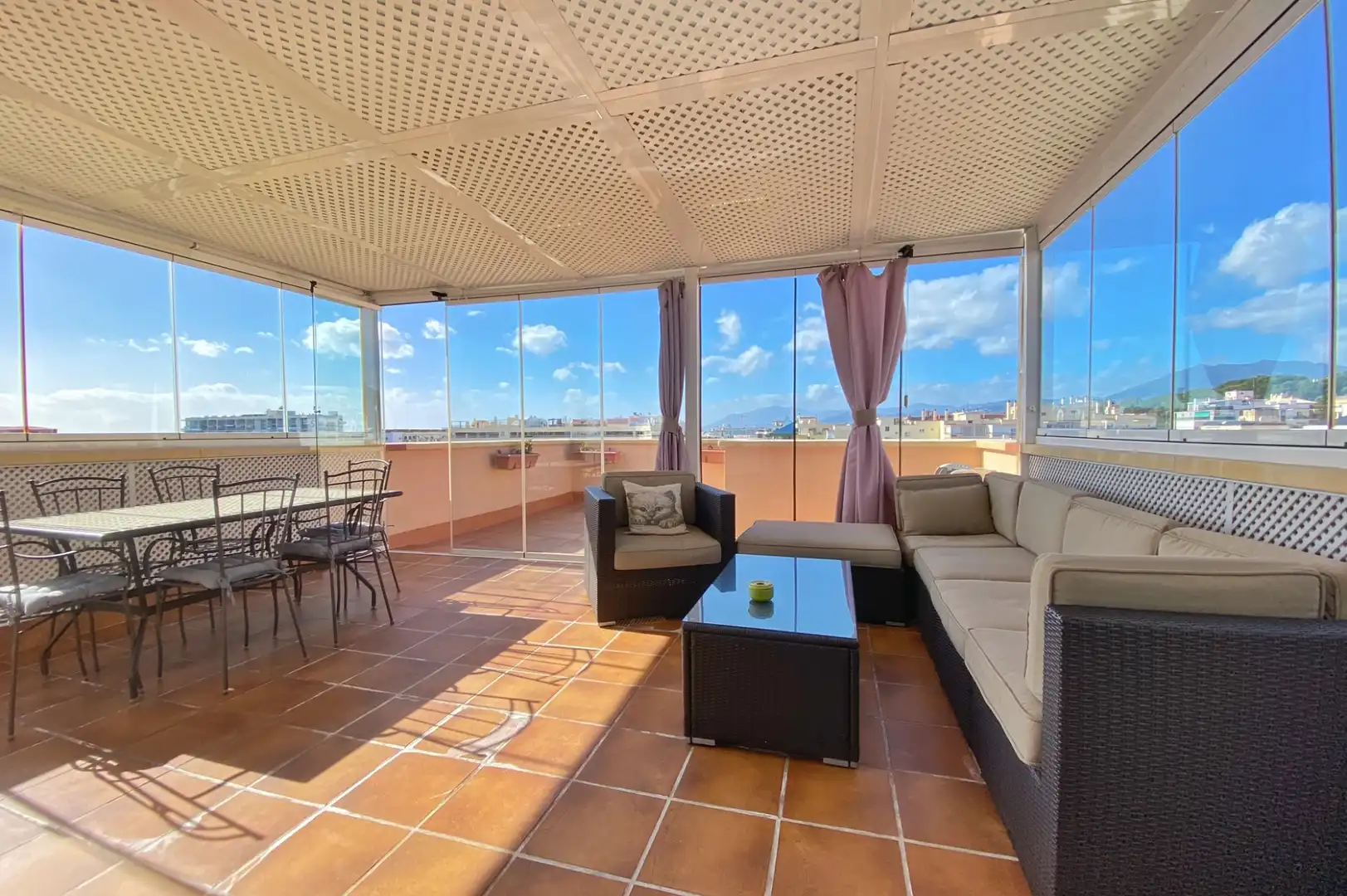 Terrassa de Àtic en venda en Marbella amb Aire condicionat, Terrassa i Forn