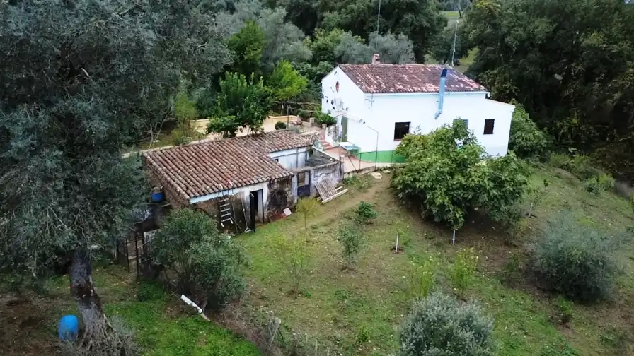 Exterior view of Houses for sale in Cortegana  with Private garden, Terrace and Storage room