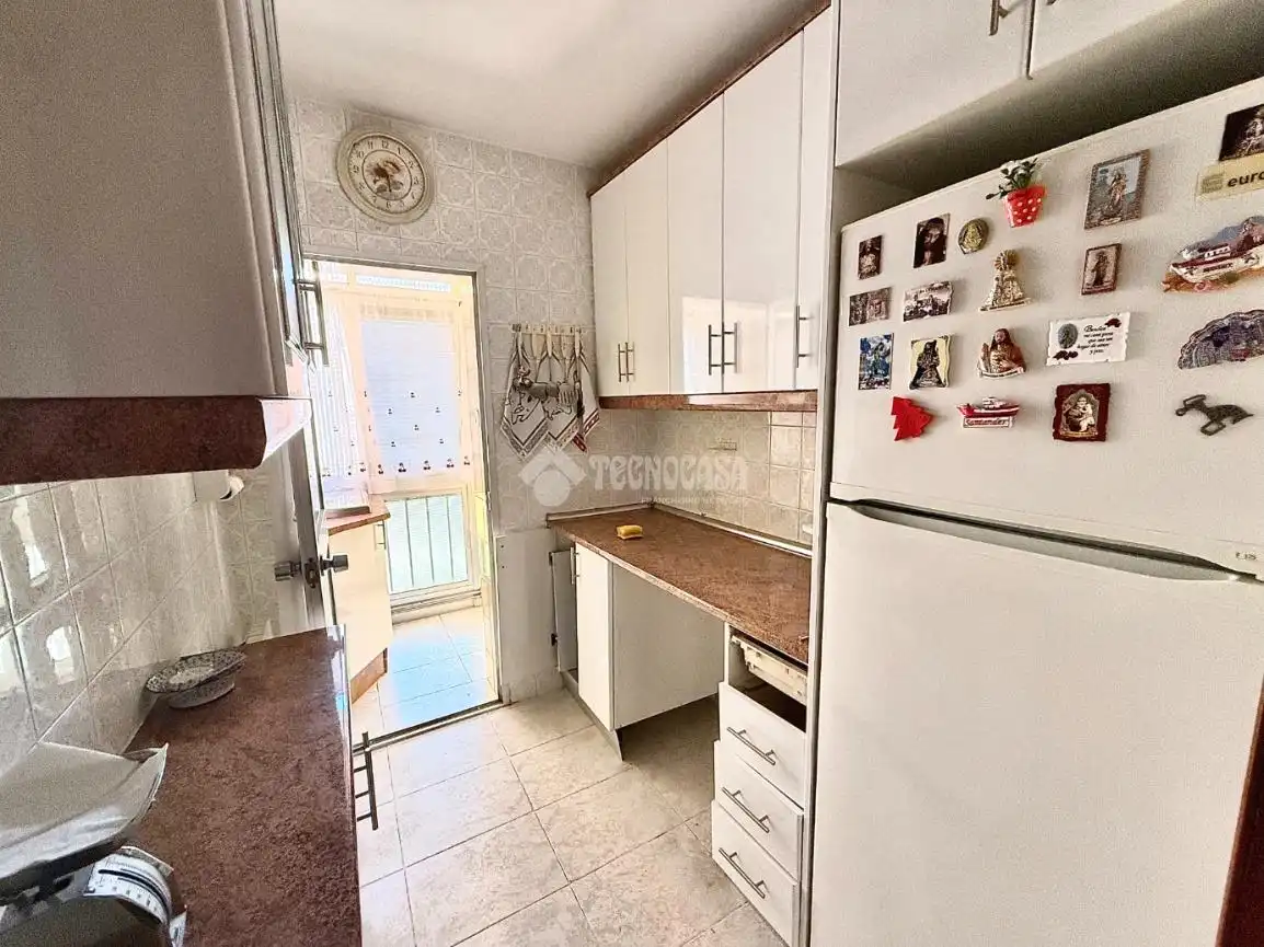Küche von Wohnung zum Verkauf in Madrid mit Klimaanlage, Heizung und Terrasse
