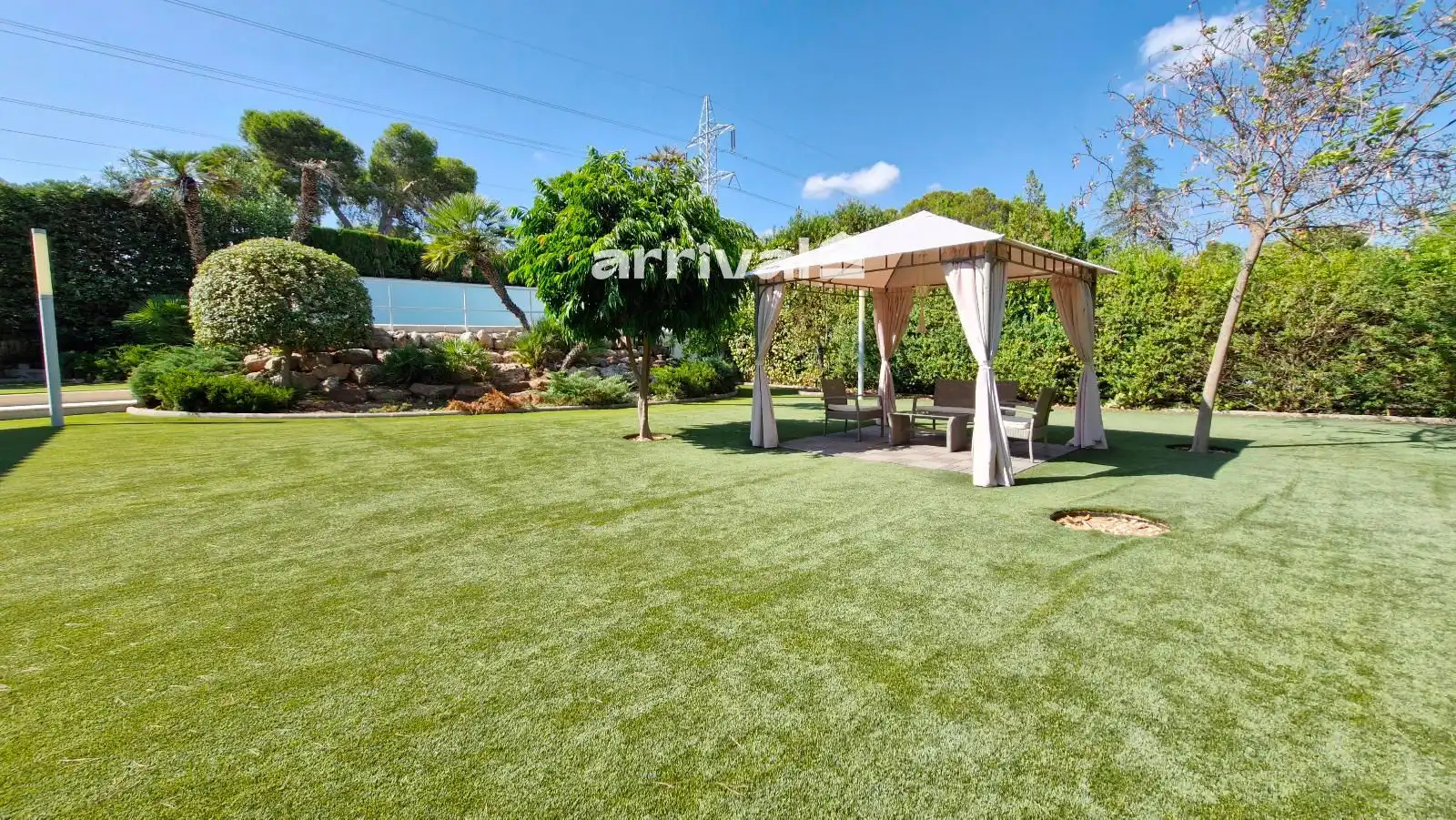 Jardín de Casa o chalet en venta en Paterna con Aire acondicionado, Jardín privado y Terraza