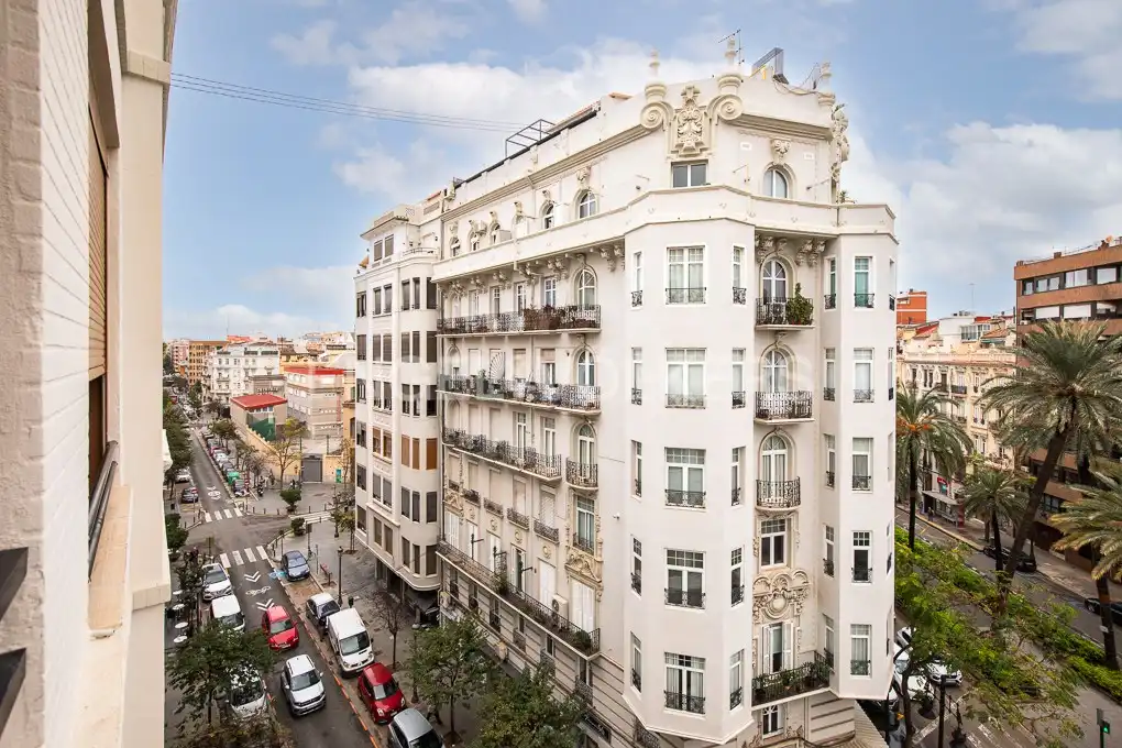 Vista exterior de Pis de lloguer en Valencia amb Aire condicionat, Calefacció i Parquet