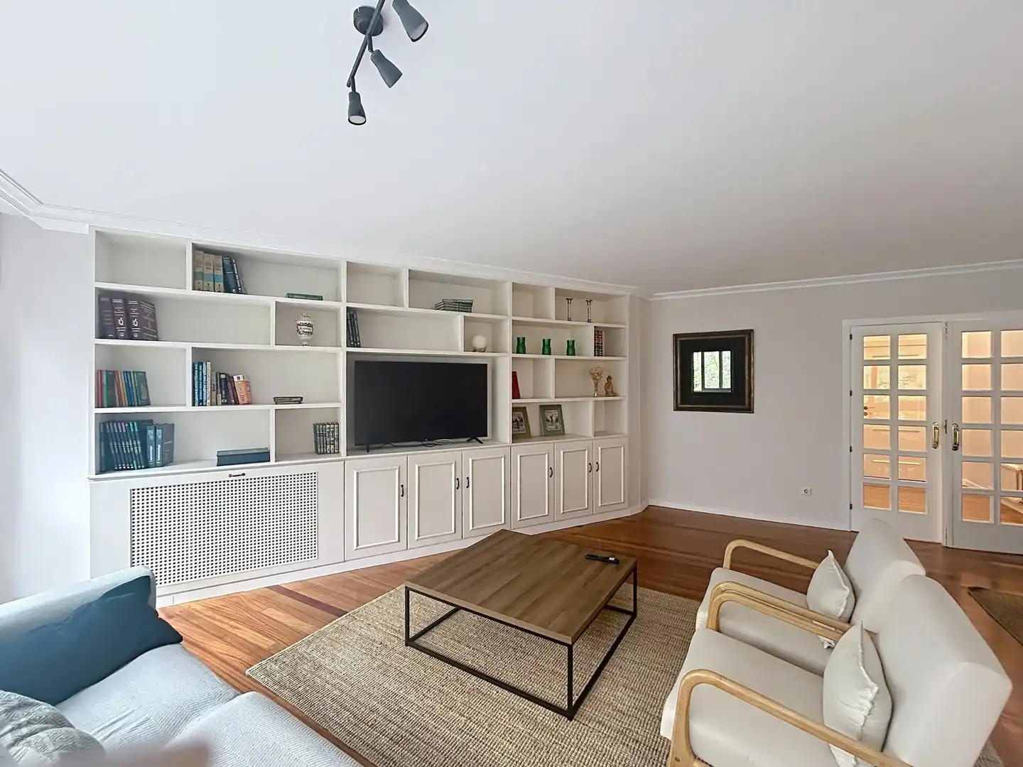 Sala de estar de Piso en venta en Santiago de Compostela 
