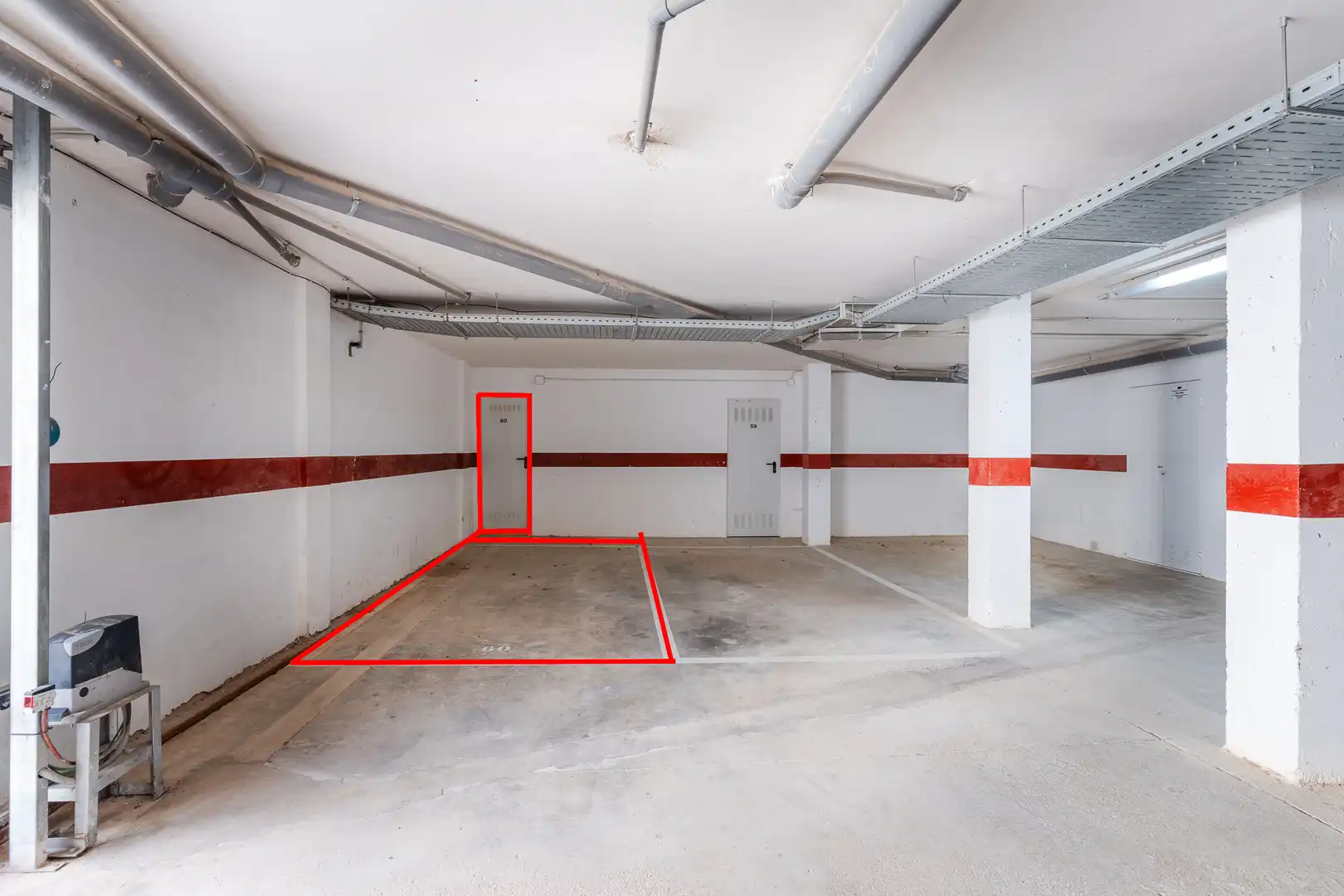 Parking of Duplexes for sale in San Jorge / Sant Jordi  with Air Conditioner, Heating and Terrace