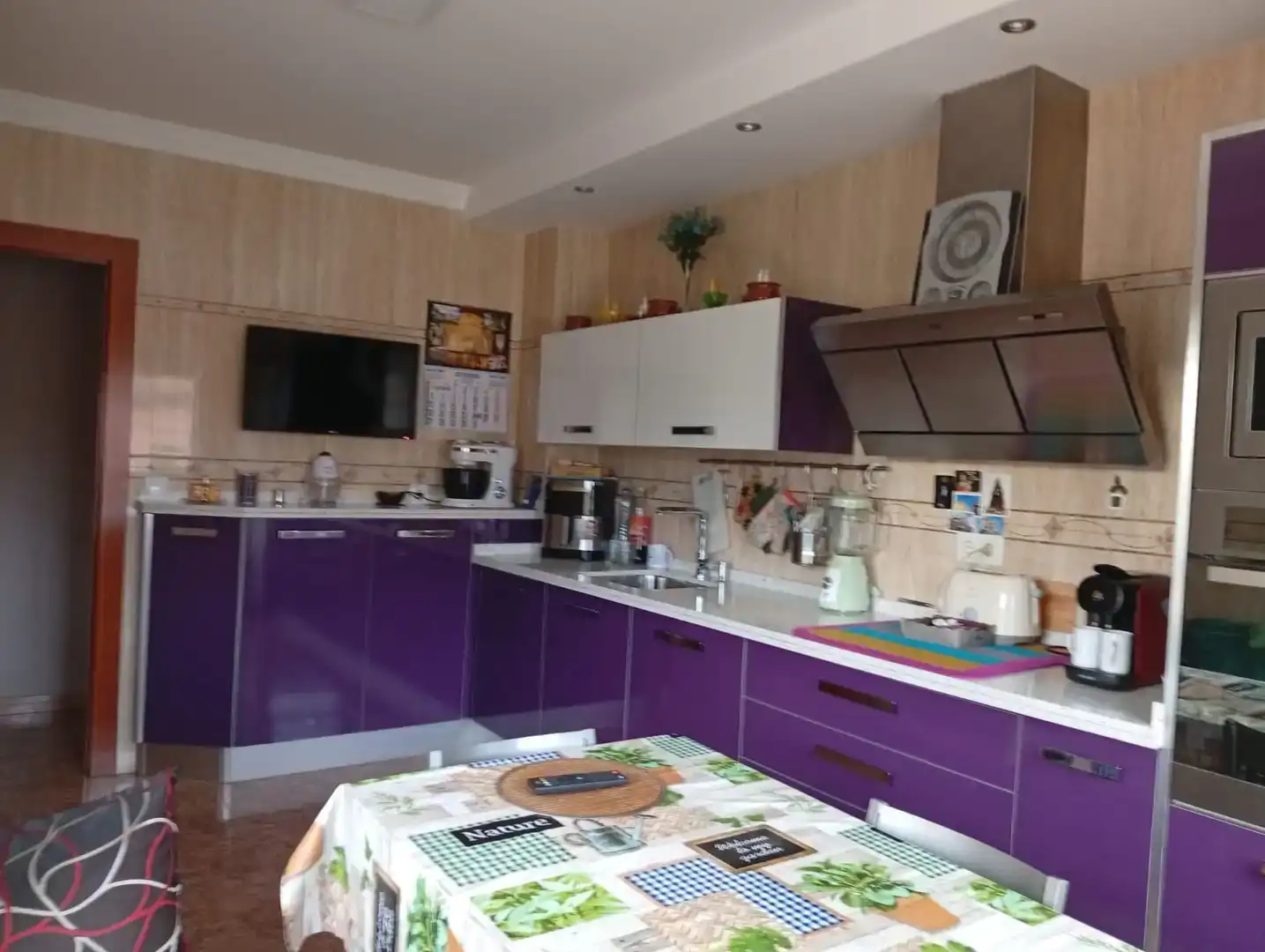 Cocina de Casa o chalet en venta en Pozoantiguo con Jardín privado y Amueblado