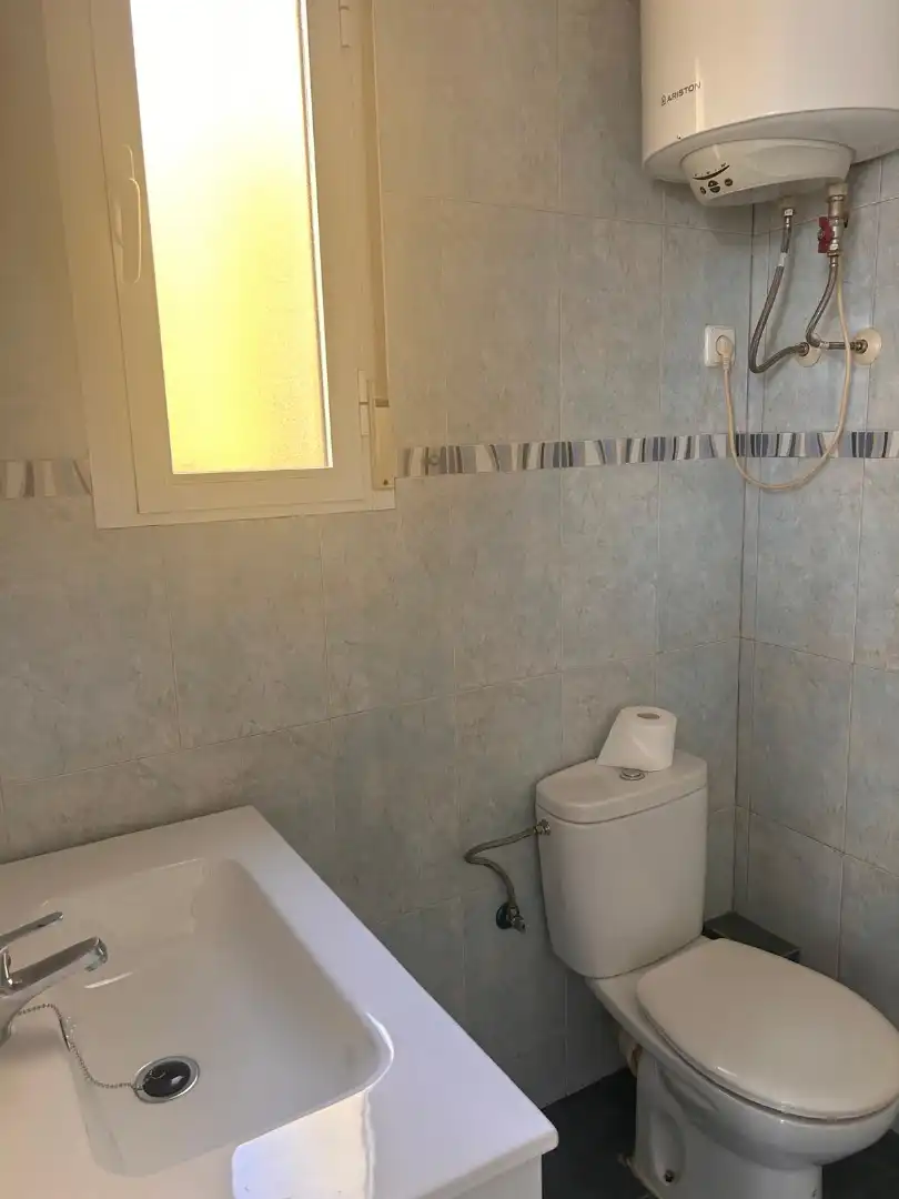 Baño de Ático de alquiler en Madrid con Aire acondicionado, Calefacción y Terraza