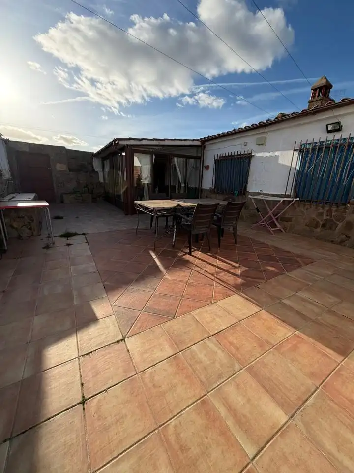 Terrace of Country homes for sale in Casar de Cáceres