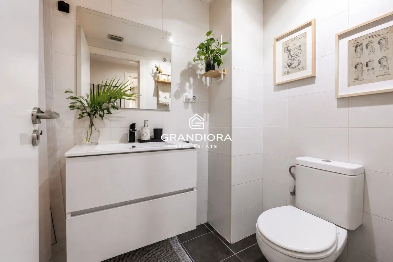 Badezimmer von Wohnung zur Miete in Sant Andreu de Llavaneres mit Klimaanlage, Terrasse und Schwimmbad