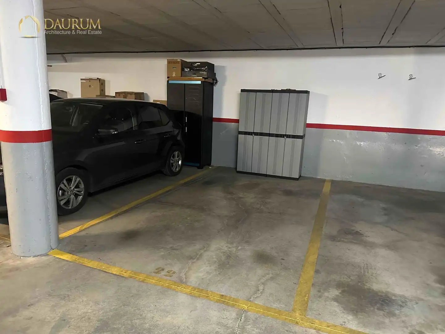 Parking of Flat for sale in Dos Hermanas  with Air Conditioner, Heating and Terrace