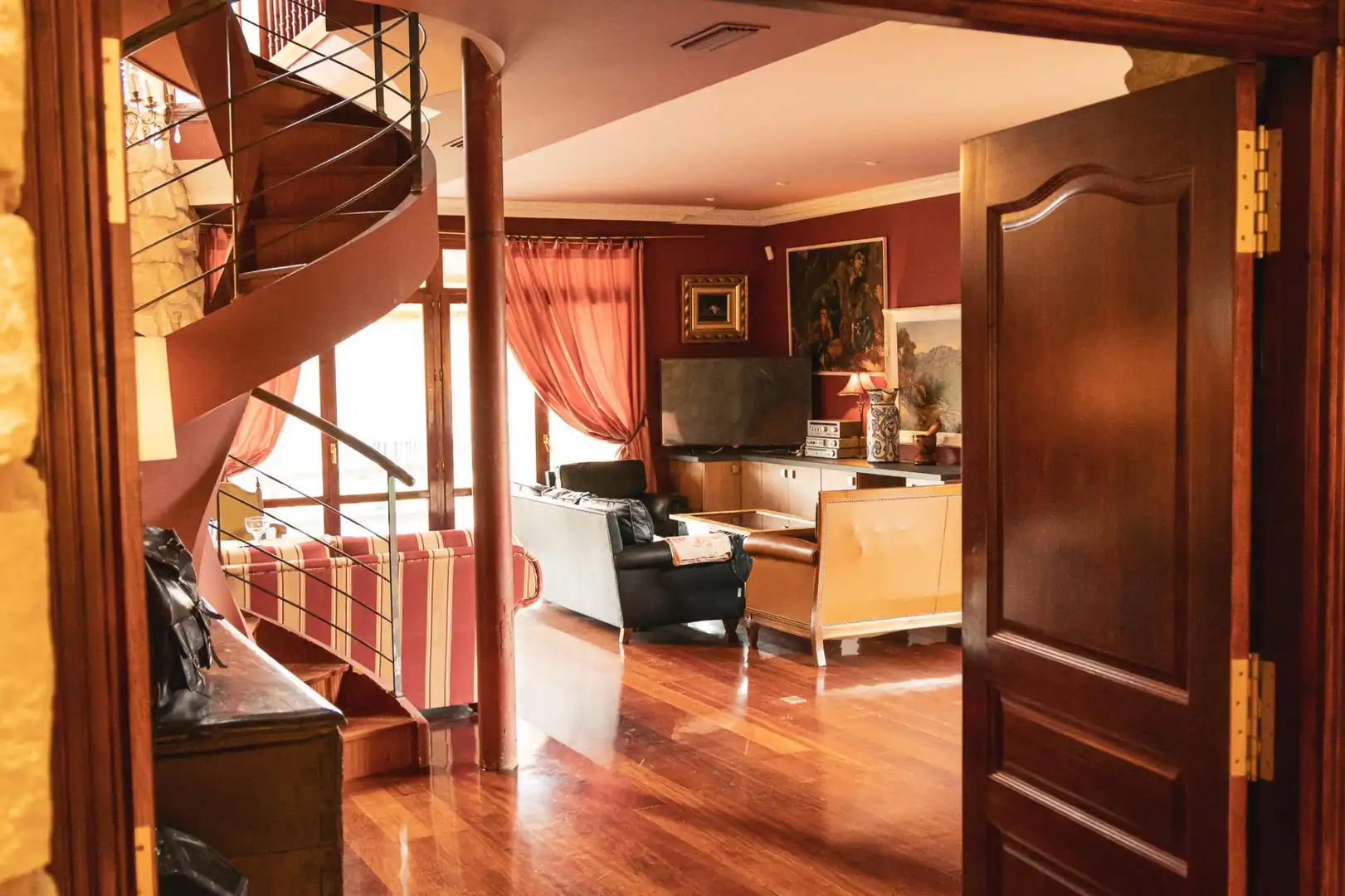 Living room of Houses for sale in Lardero  with Air Conditioner, Heating and Private garden